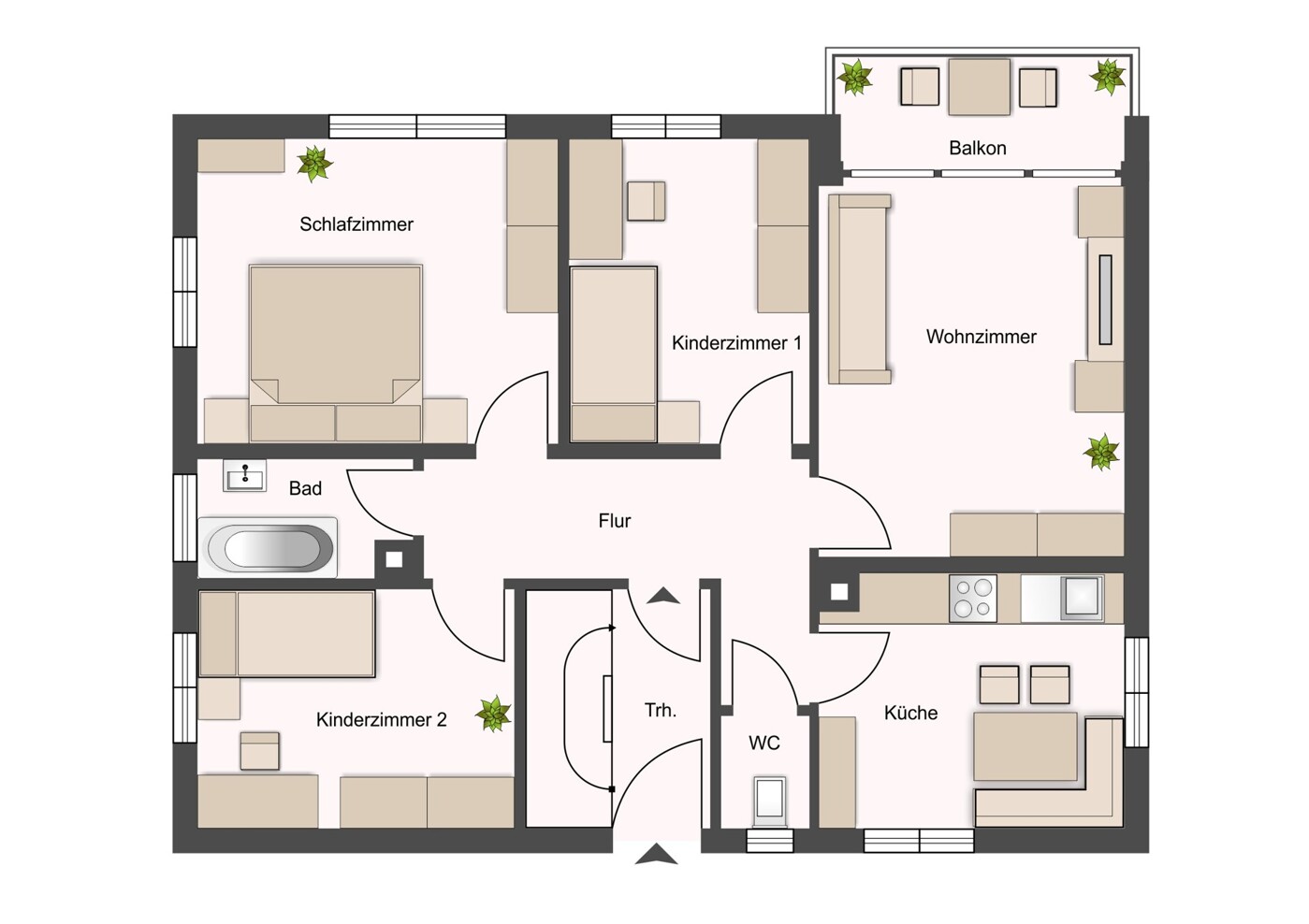 Grundriss Erdgeschoss