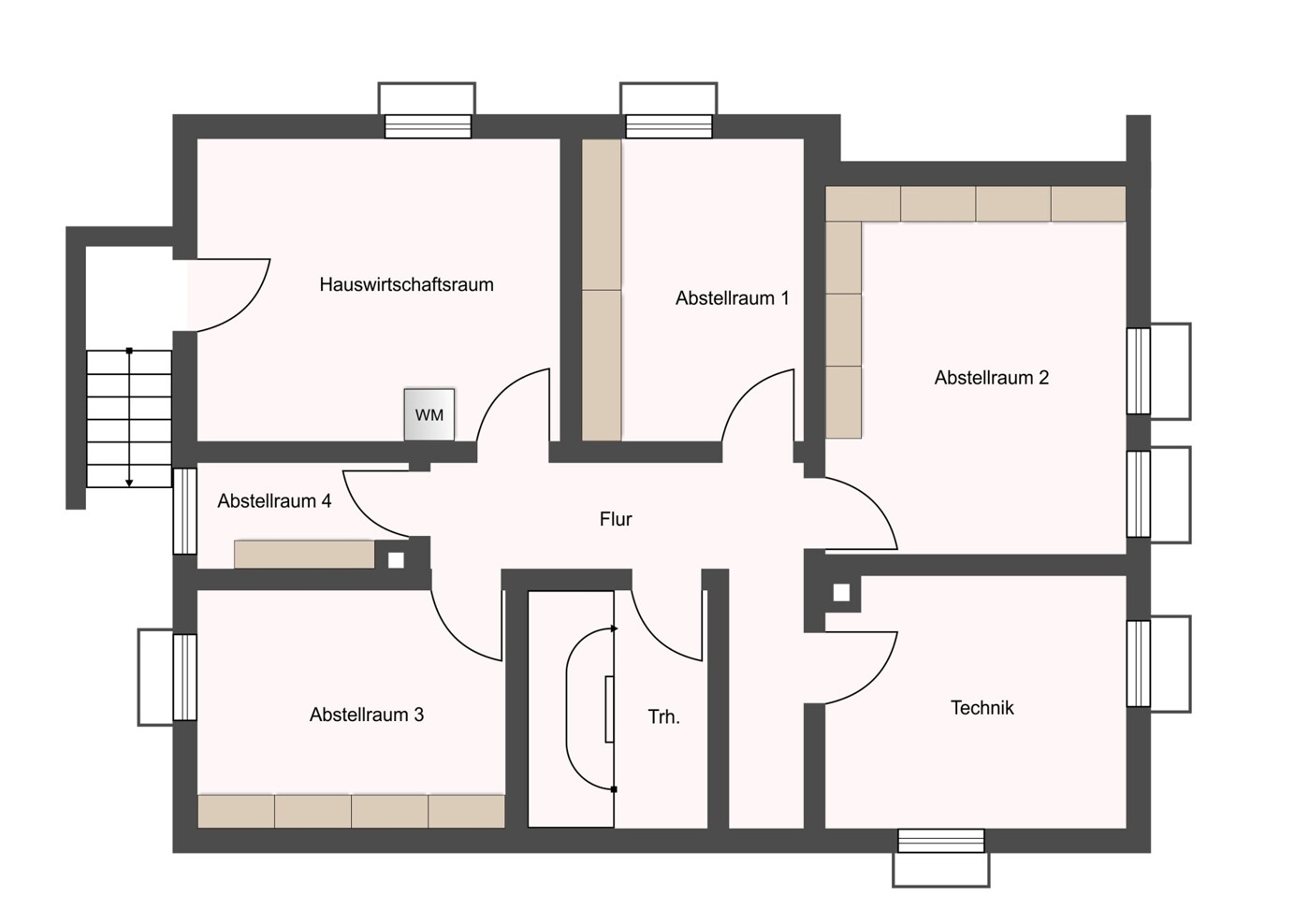 Grundriss Kellergeschoss