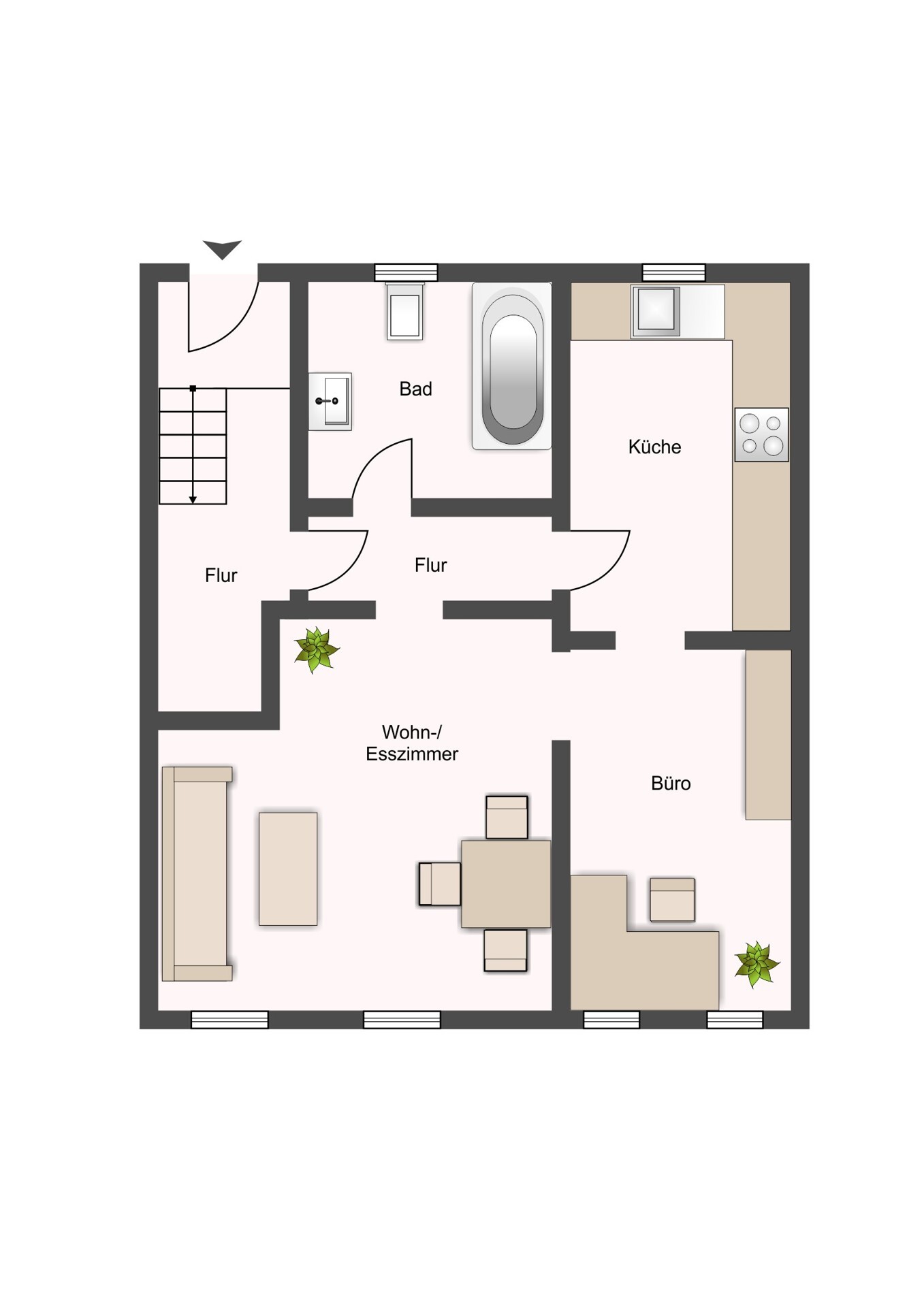 Grundriss Erdgeschoss