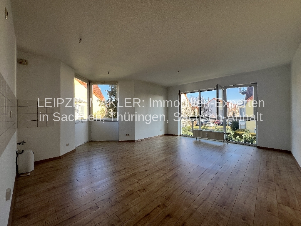 ZU VERMIETEN: 2-Zimmerwohnung mit Balkon - Am Turnplatz 7, Leipzig OT Burghausen - Photo 5