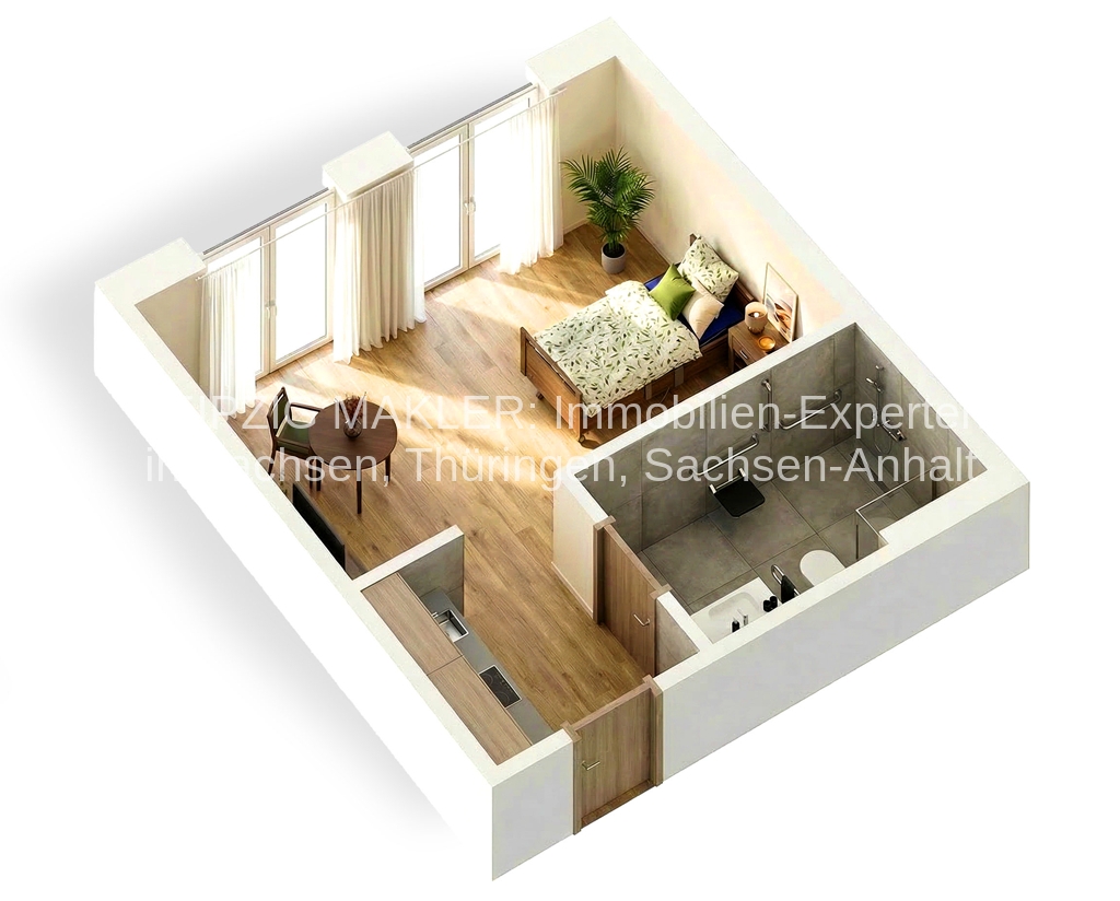 SOFORT EINZIEHEN: Premium Service-Wohnen: Fitnessstudio, Sauna, Swimmingpool, Terrassen, Gastronomie - Photo 4