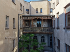 Balkon Innenhof