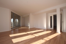 Wohnzimmer mit Küche