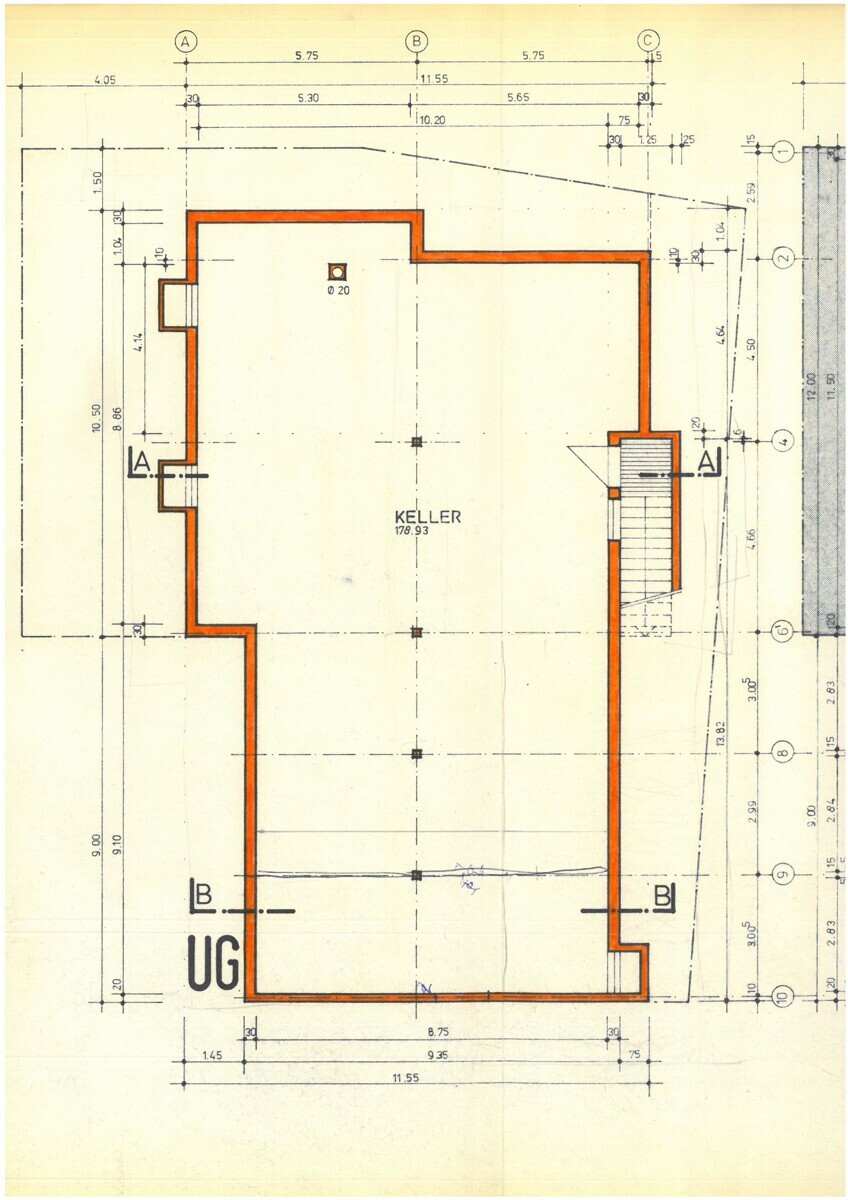 Grundriss UG