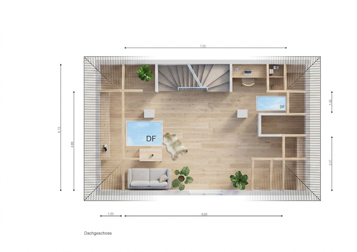 Grundriss DG