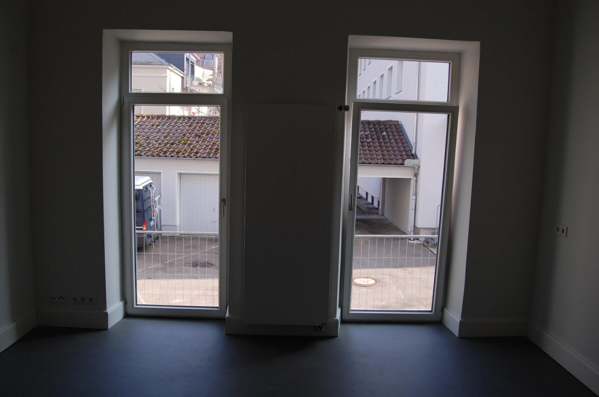 Küchenfenster (noch ohne Balkon)