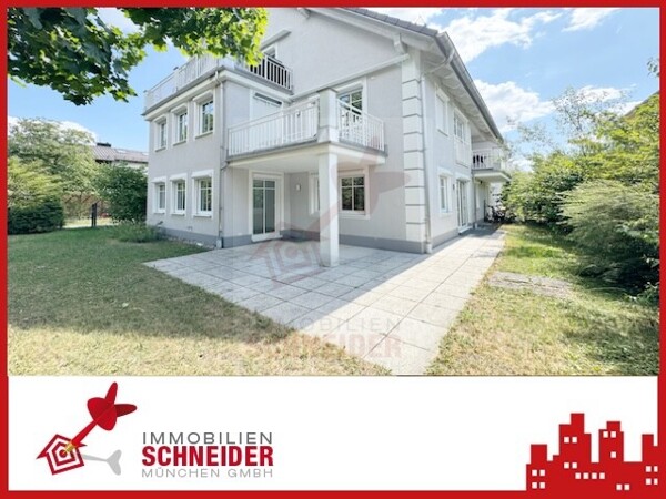 Hausansicht Garten
