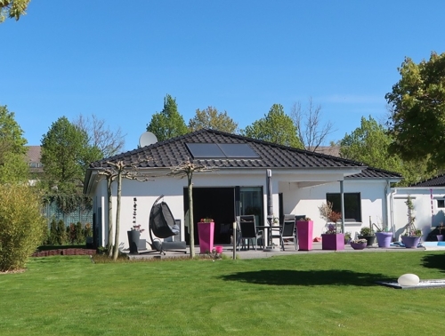 Gartenblick ohne