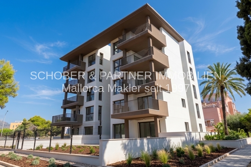 Qualitativ hochwertige Neubau-Appartement-Anlage im Zentrum von Cala Millor