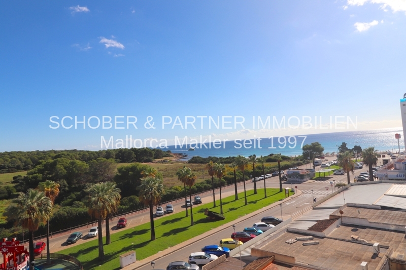 3-Zimmer-Wohnung mit Meerblick, dem Strand von Sa Coma und dem Naturschutzgebiet Sa Punta de N'Amer