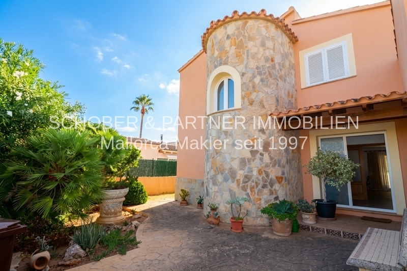 Sa Coma - Chalet / Einfamilienhaus in ruhiger Stichstraße mit Studio im OG - nahe zum Strand / Meer — Foto 4