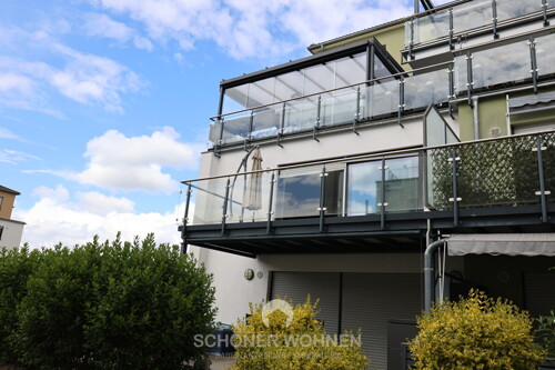 Blick zum Balkon 1. Etage