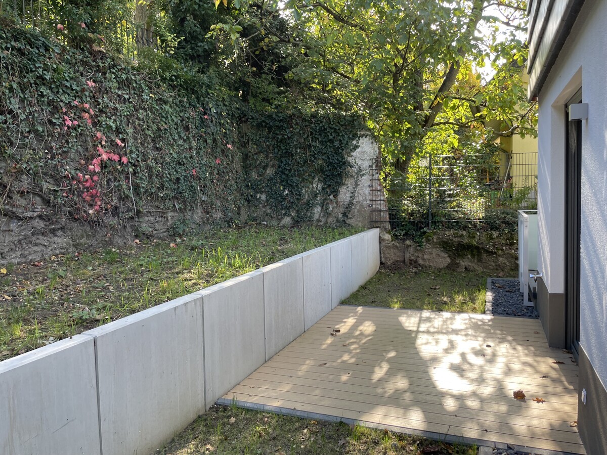 Garten Rückseite