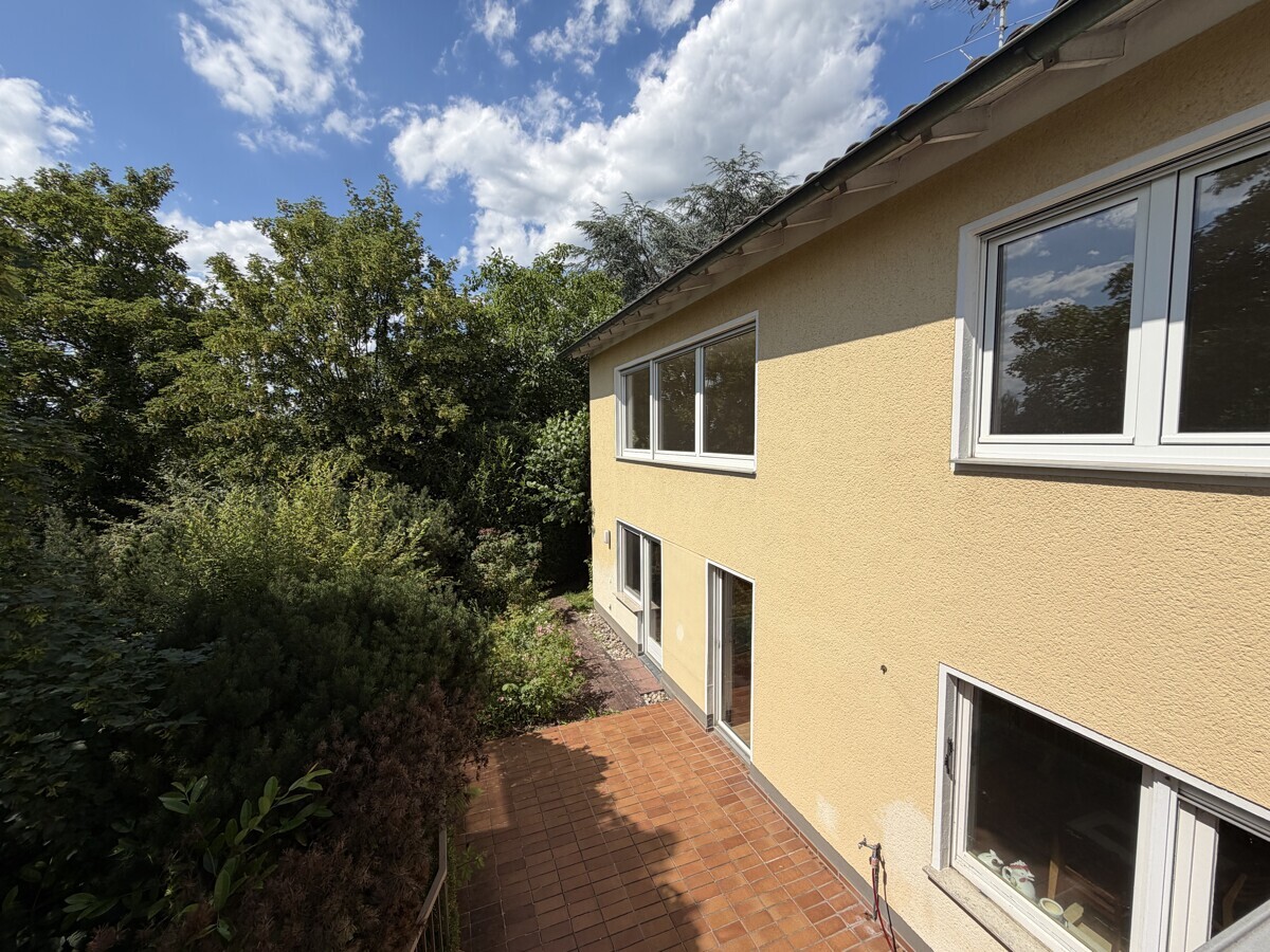Terrasse von oben