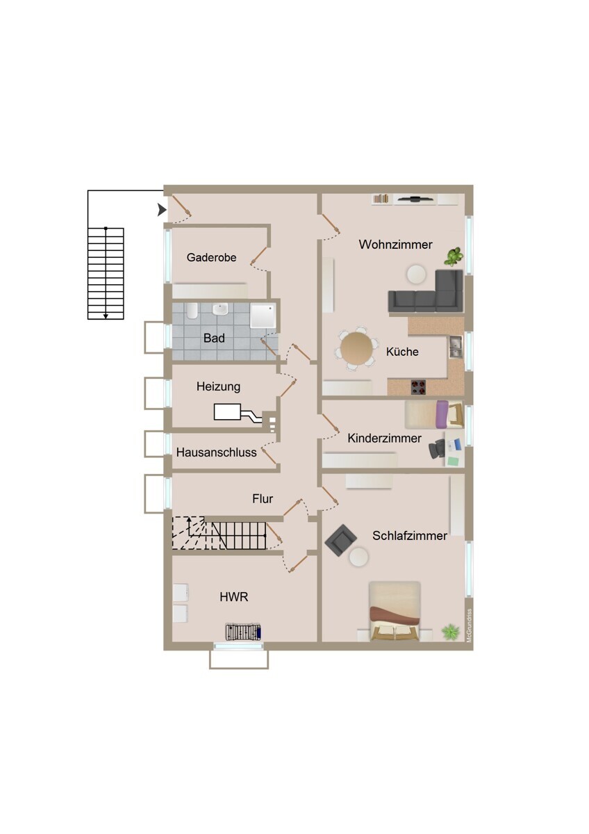 Grundrissvorschlag KG