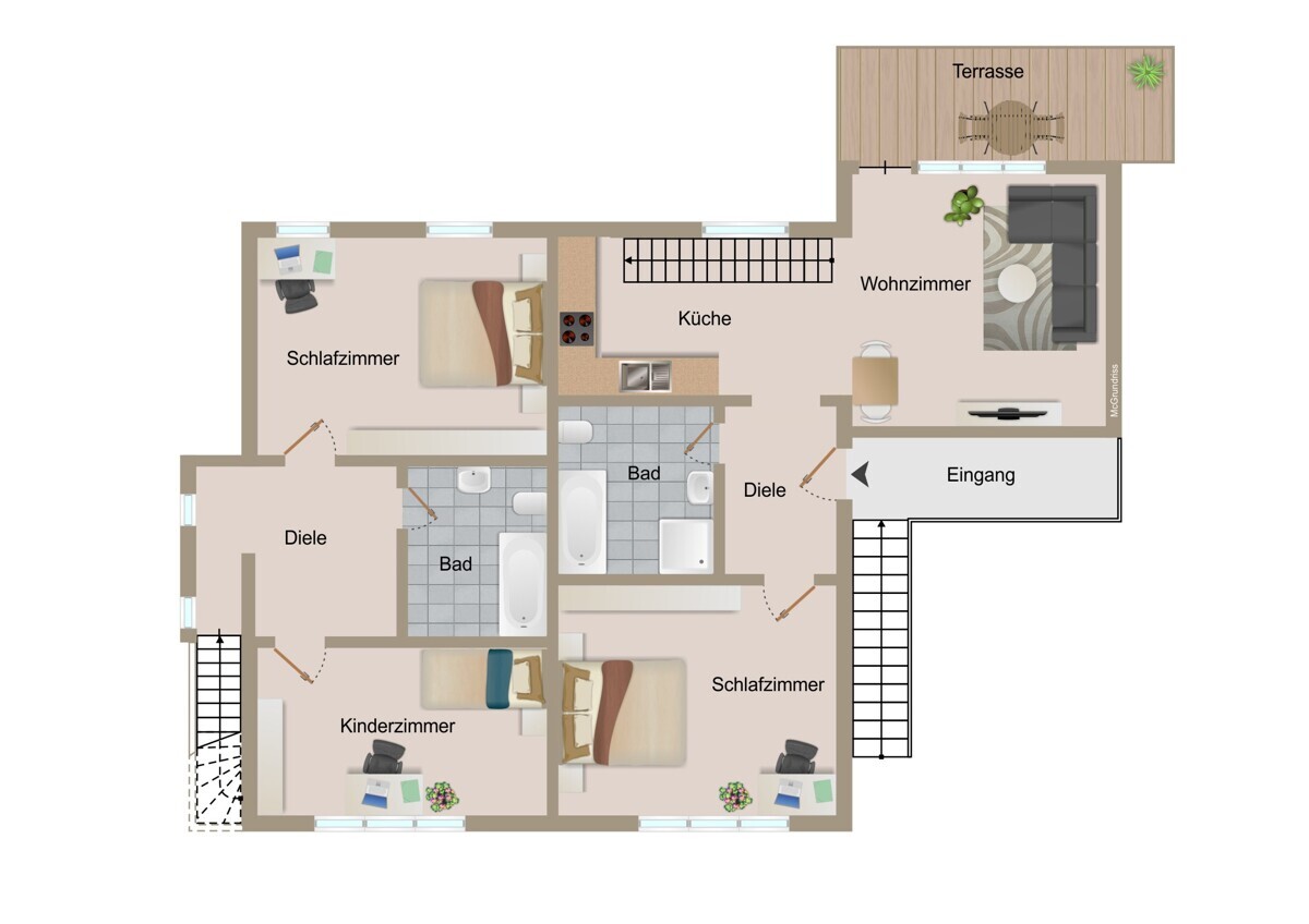 Real Estate Title Image Background