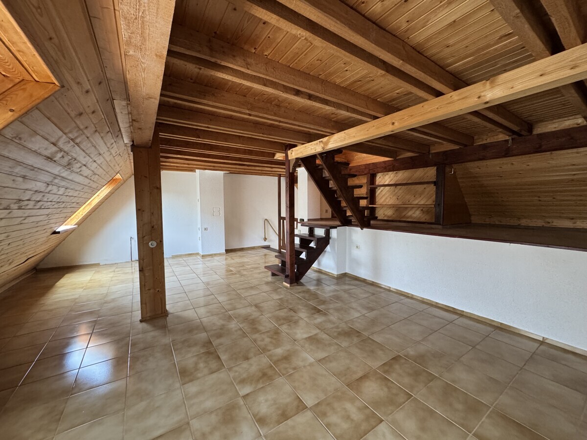 Ausgebauter Dachboden