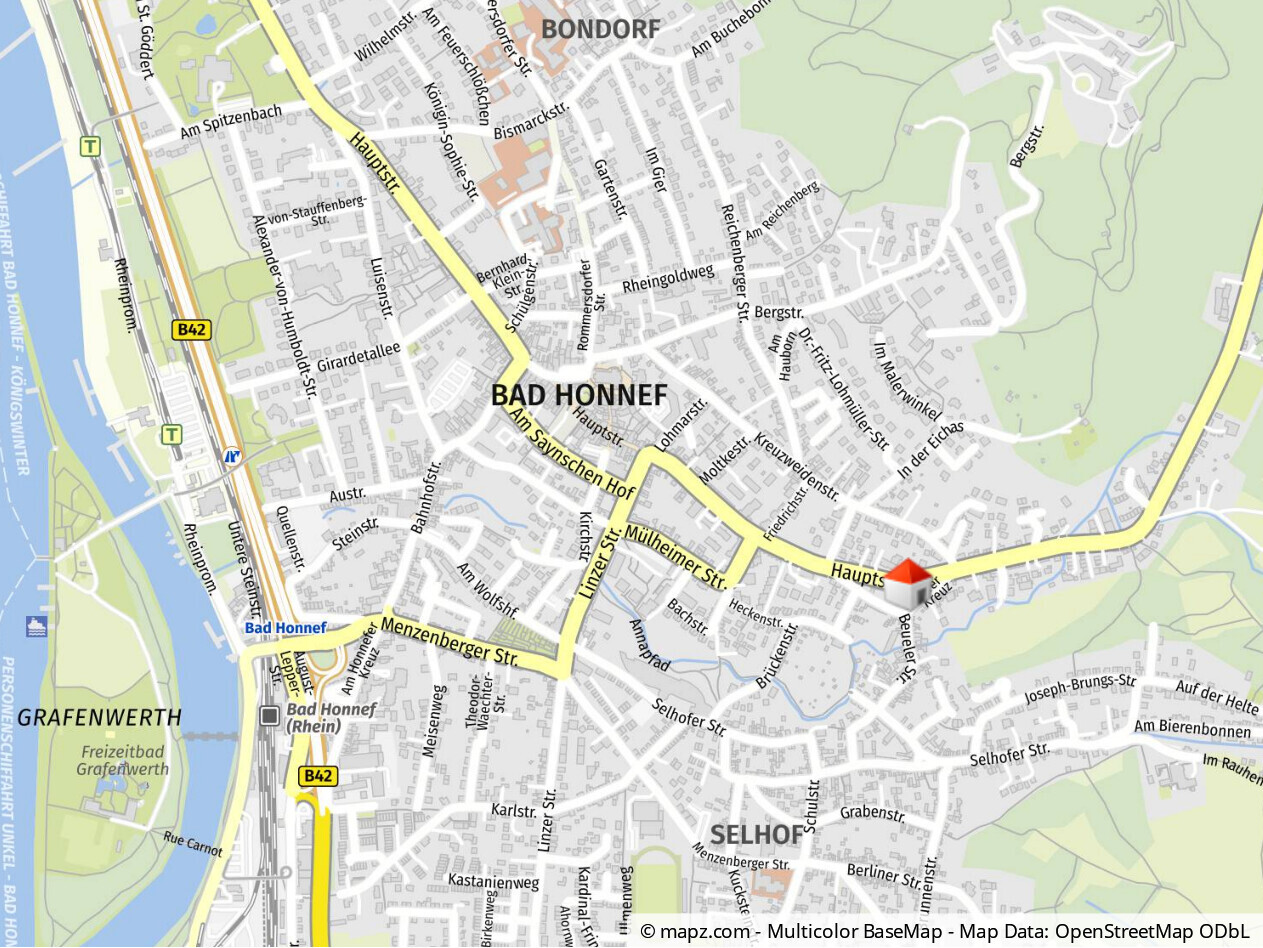 Kartenausschnitt
