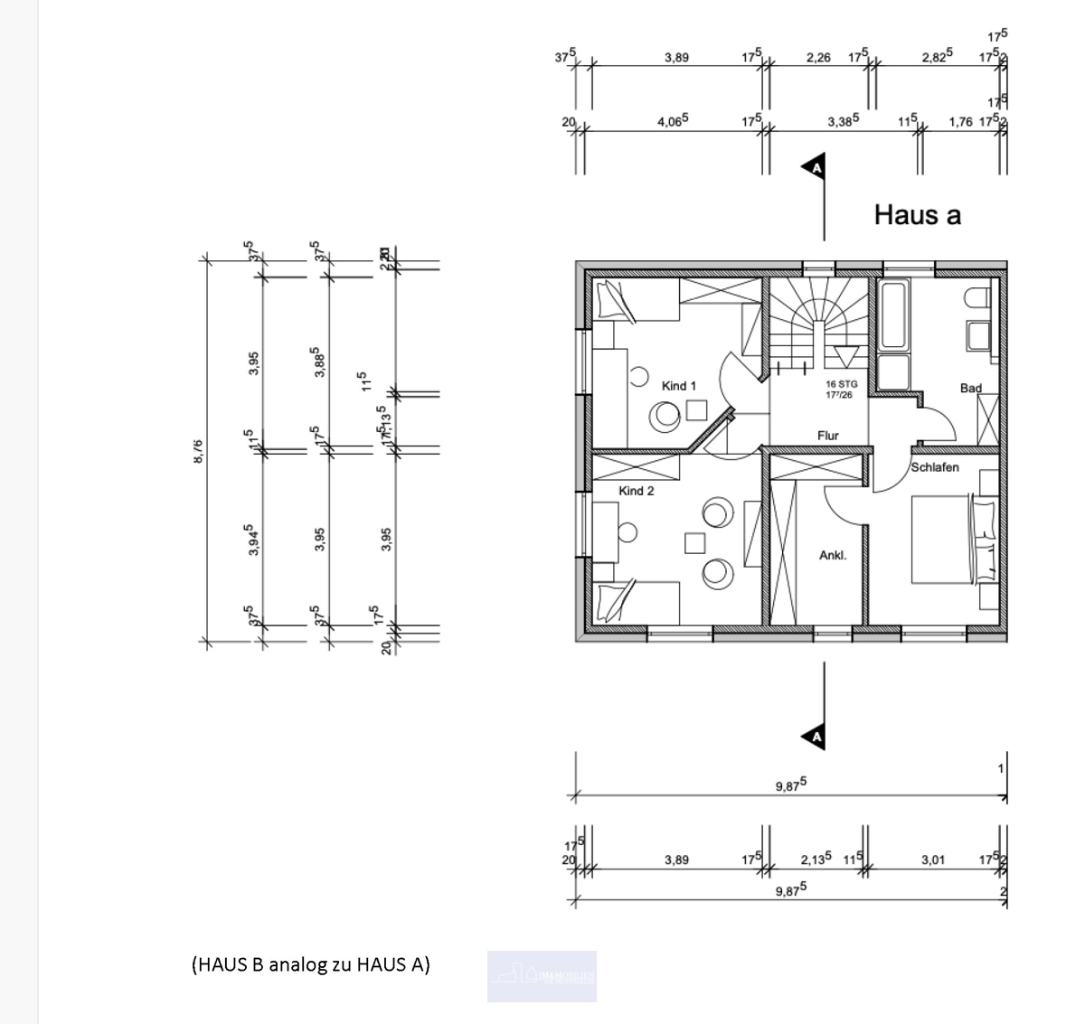 GRUNDRISS Haus A_OG