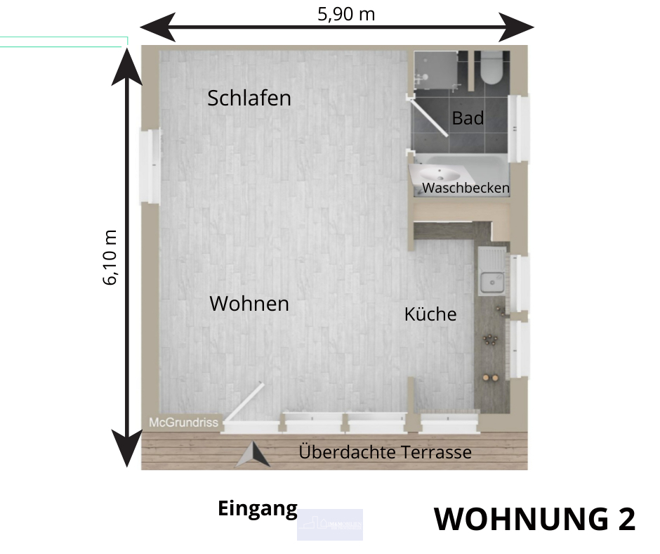 Wohnung 2