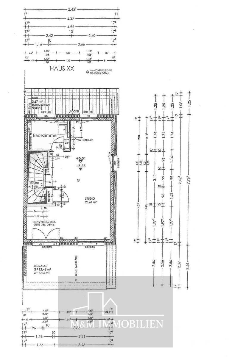 Grundriss Dachgeschoss