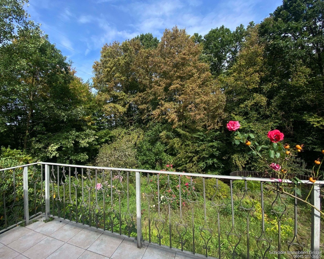 Blick von Balkon