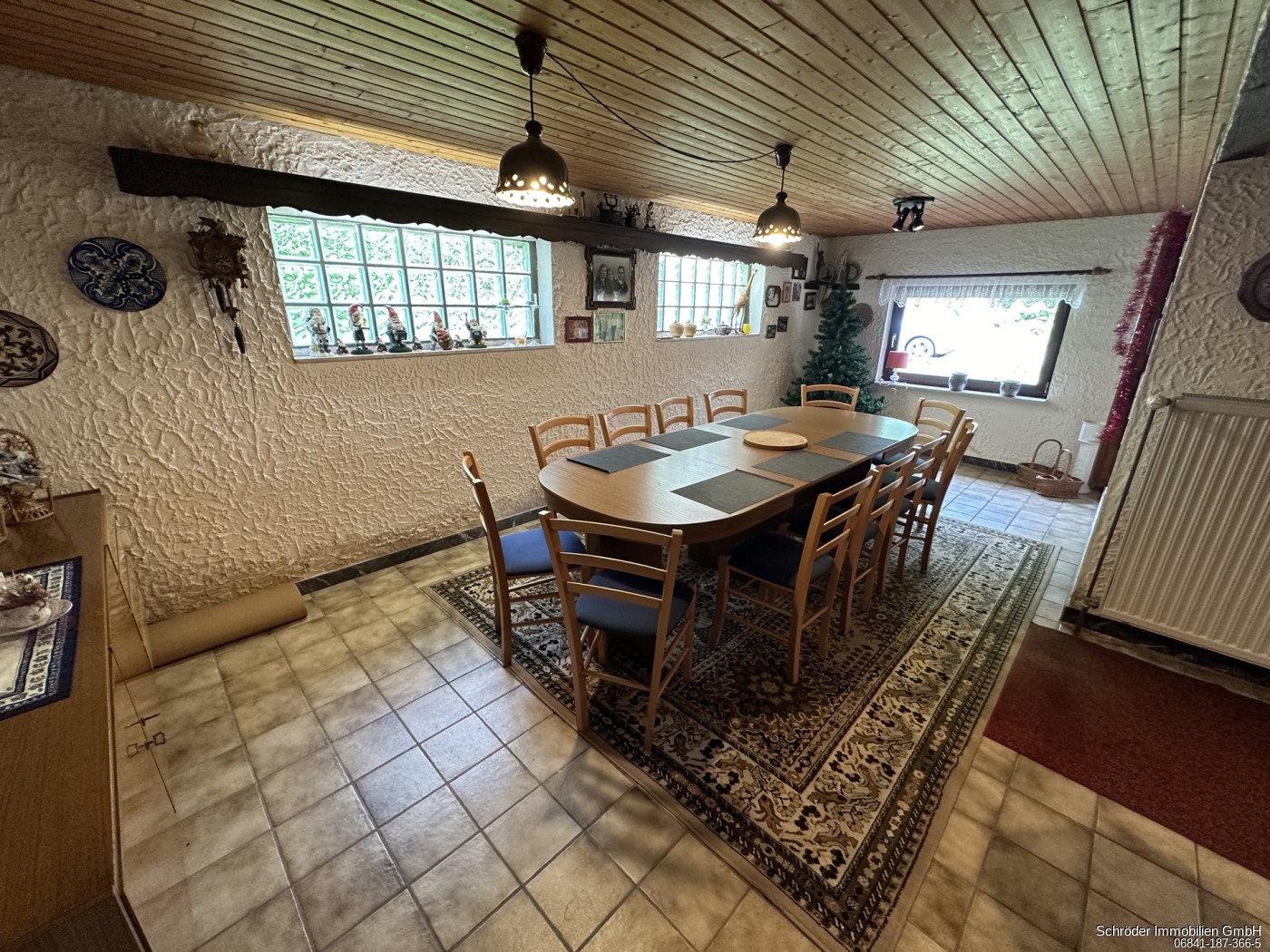 Sitzbereich Partyraum