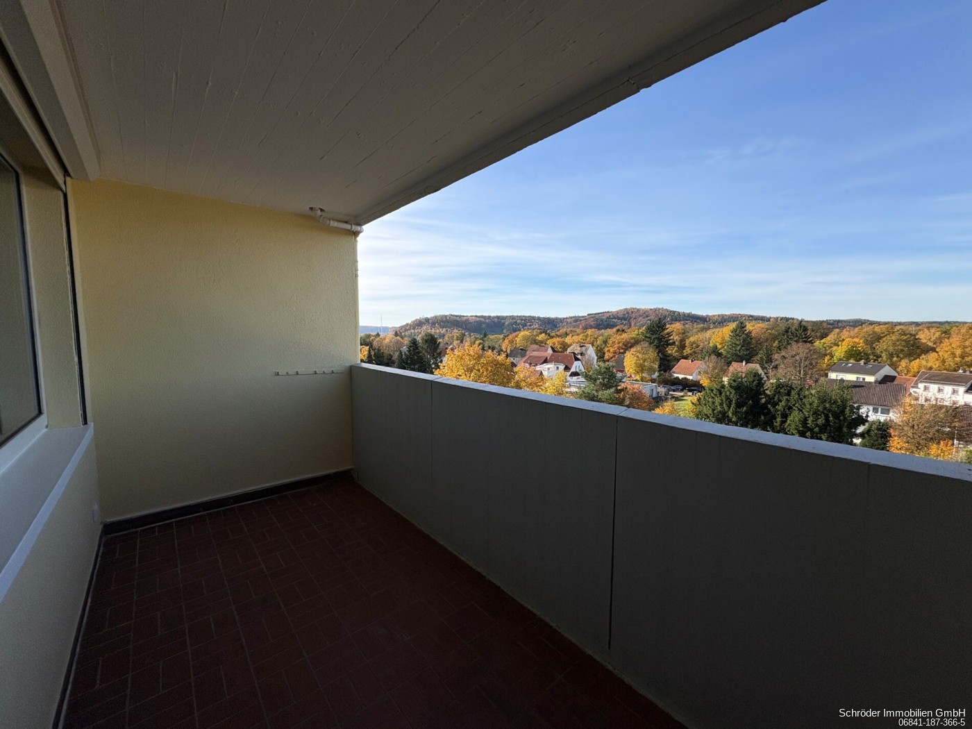 Ausblick Balkon