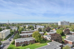 Blick vom Balkon