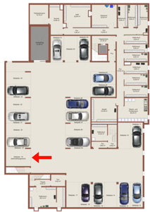 Grundriss Tiefgarage