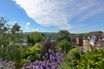 Blick vom Balkon