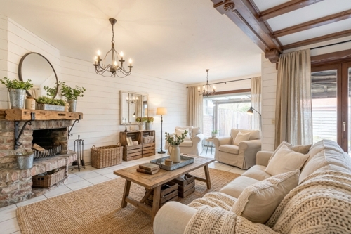 Wohn-/Esszimmer (KI generiert)