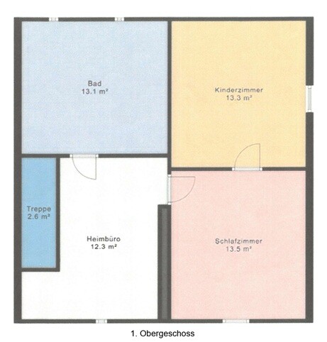 Grundriss 1 OG