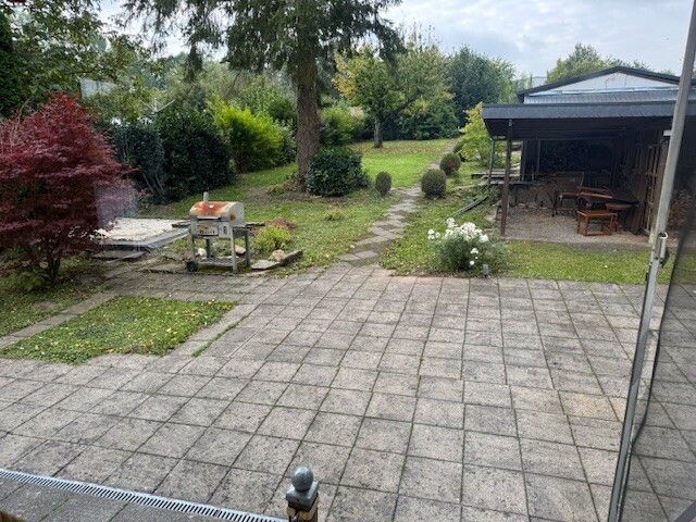 Blick vom Wohnzimmer