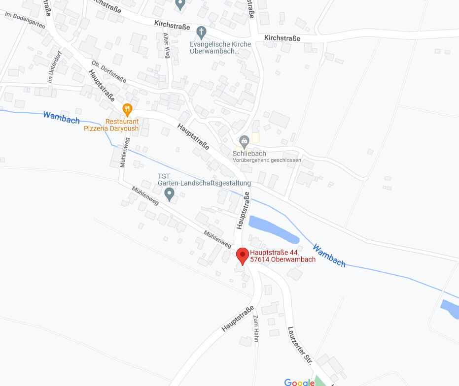 Lageplan - Google Maps