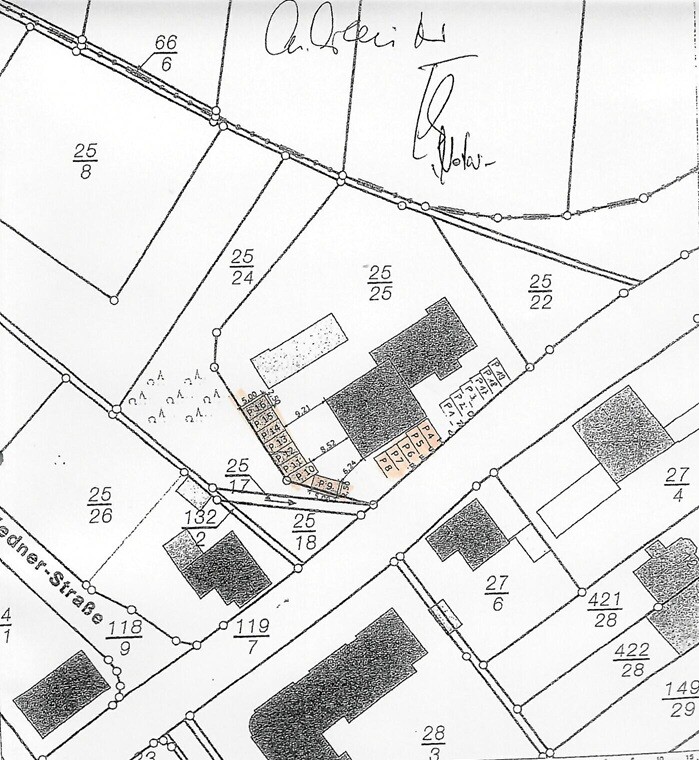 Lageplan Stellplätze