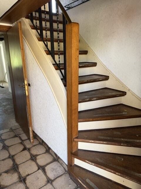 Treppe zum 1. OG