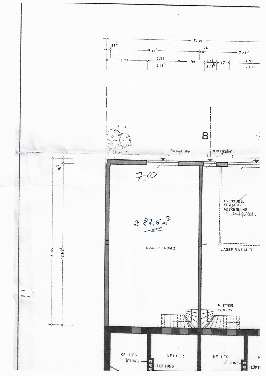 Grundriss UG