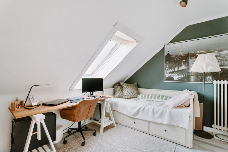 Arbeitszimmer Dachgeschoss