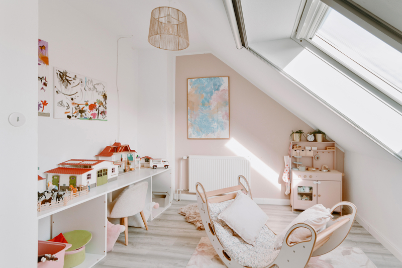 Kinderzimmer Dachgeschoss
