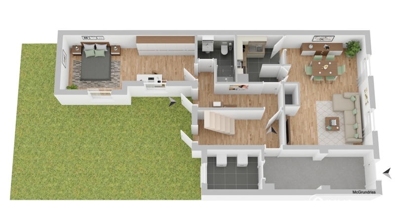 Grundriss Erdgeschoss