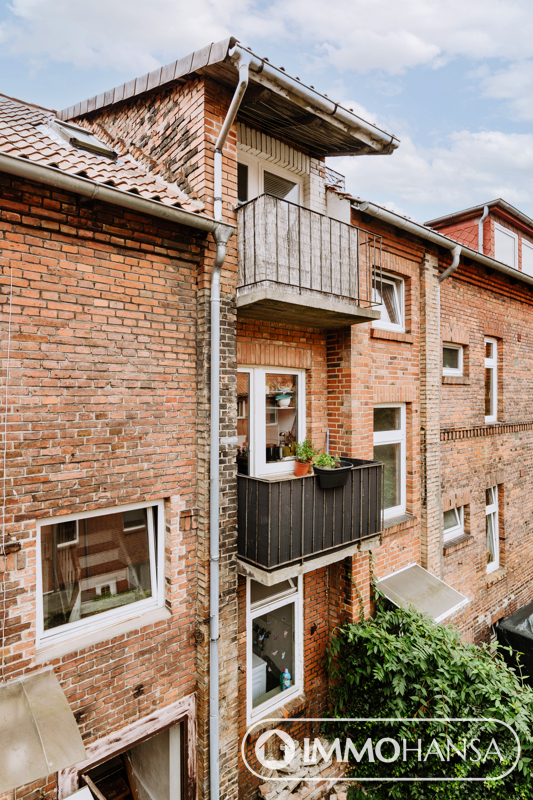 Ansicht hinten (Balkone)