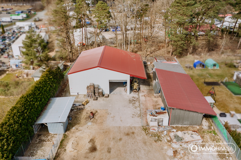 Kaltlagerhalle und Nebengebäude