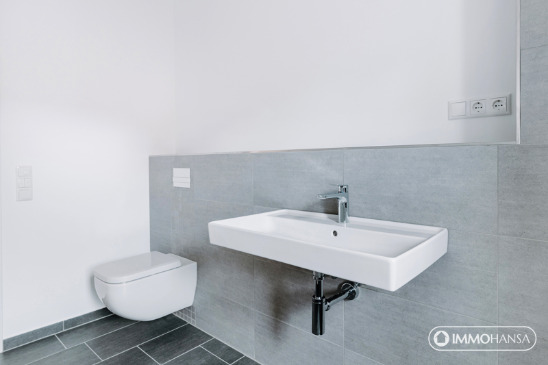 Musterbad einer vergleichbaren Wohnung – individuelle Gestaltung möglich