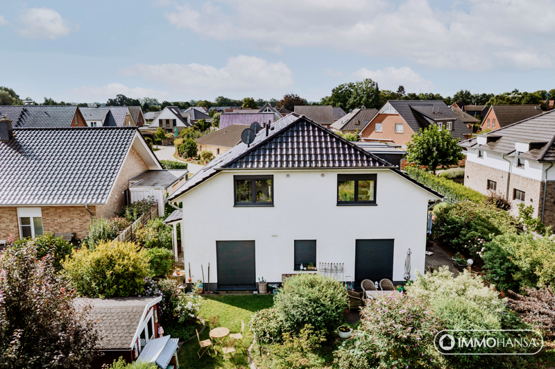 Außenansicht hintere DHH am Feld