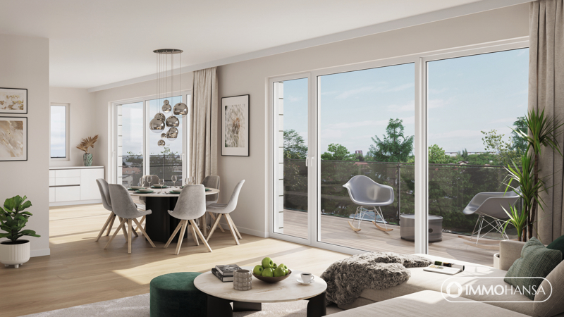 Visualisierung Wohnzimmer