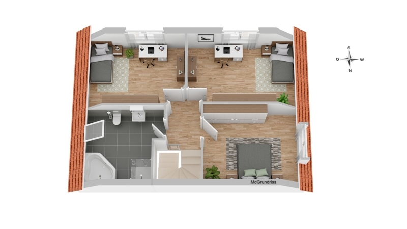 Grundriss DHH DG links