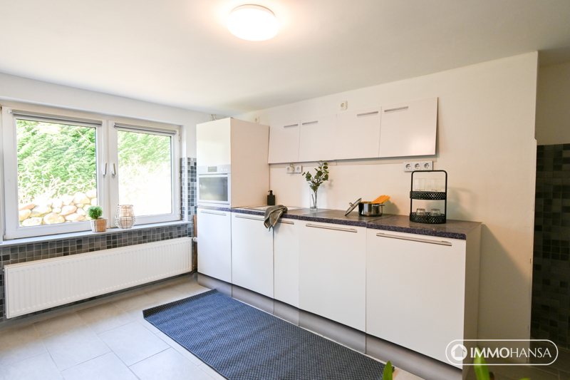 Küche im Souterrain