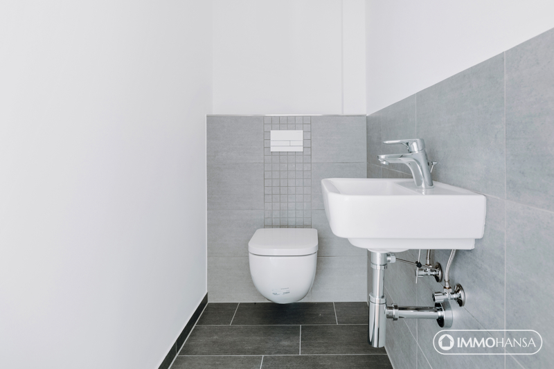 Musterbad einer vergleichbaren Wohnung – individuelle Gestaltung möglich