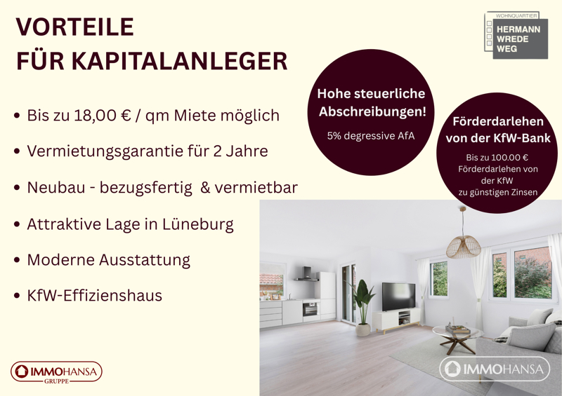 Vorteile für Anleger 